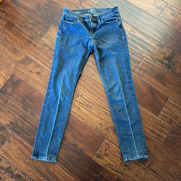 Ann Taylor Loft | modern skinny denim jeans - Picture 2 of 11